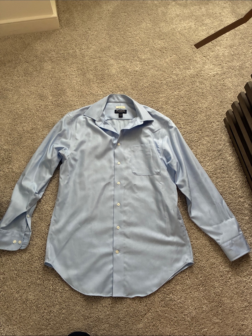 Jos. A. Bank Light Blue Dress Shirt - Spread Collar